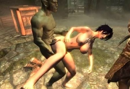 Секс монстры - видео из компьютерной порно игры с 3d графикой