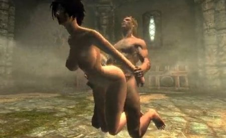 Секс монстры - видео из компьютерной порно игры с 3d графикой