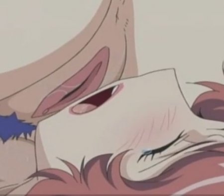 Две хентай девушки устроили общему парню секс-аниме втроём