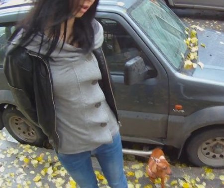 Подцепил на улице девушку с собакой и привел домой ебаться Подцепил на улице девушку с собакой и привел домой ебаться