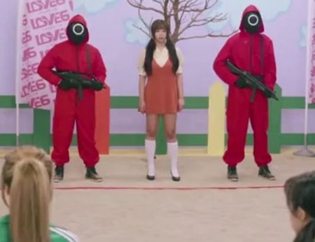 Первая игра в кальмара - порно пародия на сериал Нетфликс